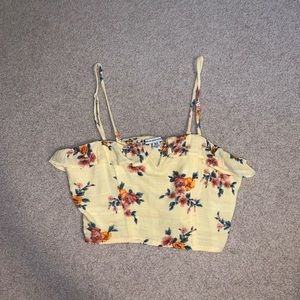AE Floral Crop Top